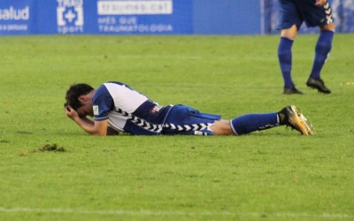 Josu, abatut després de l'empat | Sendy Dihör